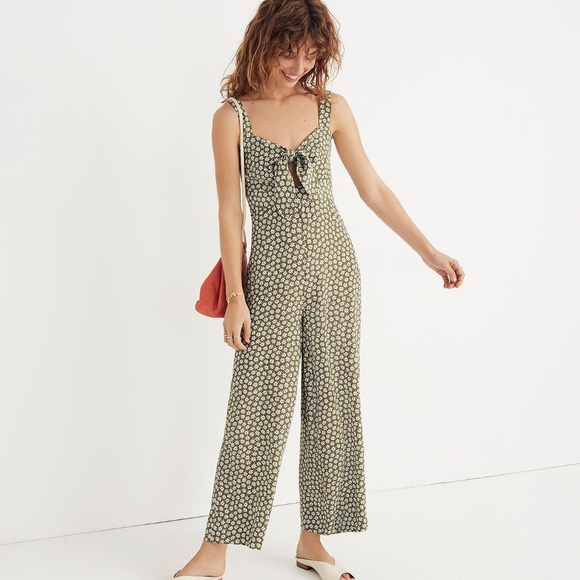 Madewell Pants - Madewell Plumeria Cutout Jumpsuit in Mini Daisy